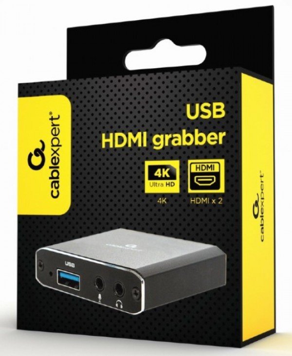 UHG-4K2-01 Gembird USB HDMI grabber, 4K, pass-through HDMI - Slika 2