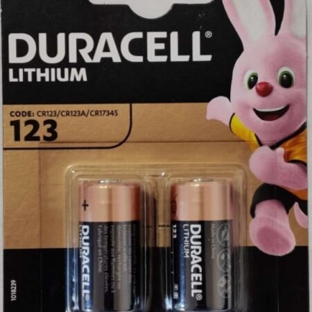 Duracell HPL 123, 3V, 140mAh, PAK2 CK, Litijum baterija 17x33,4mm