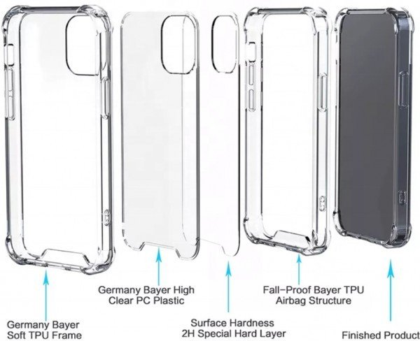 MCTT3-IPH 7/8/SE 2020 * Futrola hardcase silicone providna (139) - Slika 3