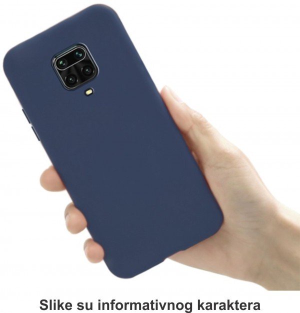 MCTK4-XIAOMI Redmi Note 10s/Note 10 * Futrola UTC Ultra Tanki Color silicone Dark Blue (59) - Slika 2