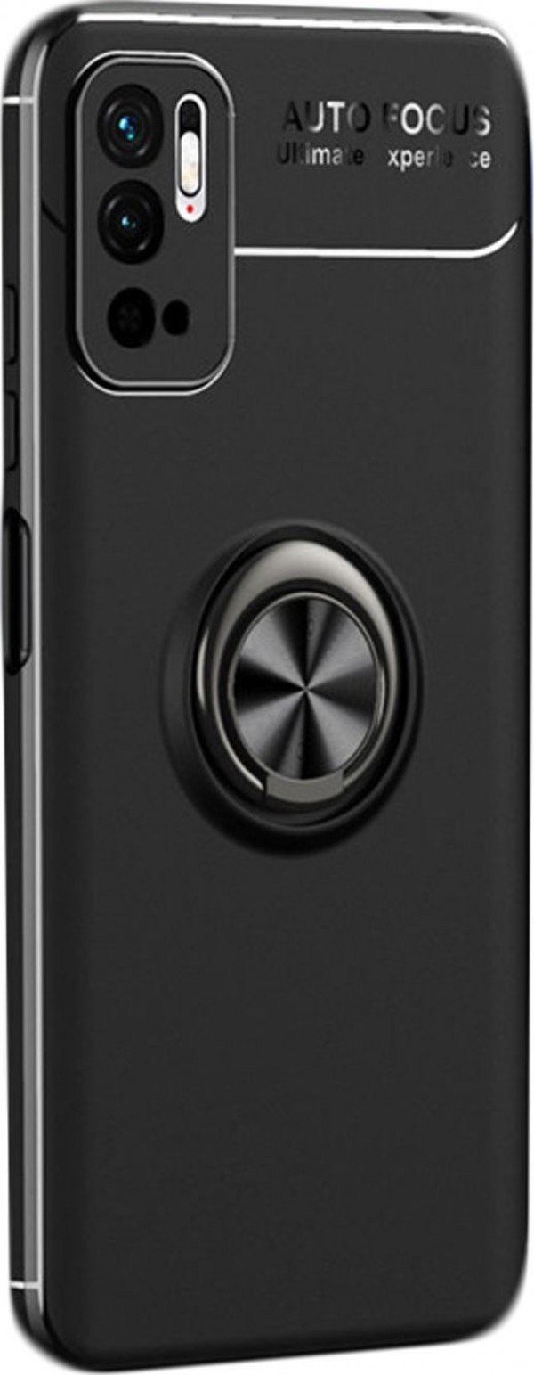 MCTK71-XIAOMI Poco X3 Pro * Futrola Elegant Magnetic Ring Black (179) - Slika 2