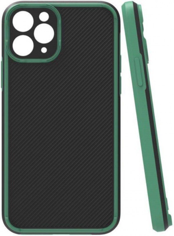 MCTR82-IPHONE 13 Pro * Futrola Textured Armor Silicone Dark Green (139) - Slika 2