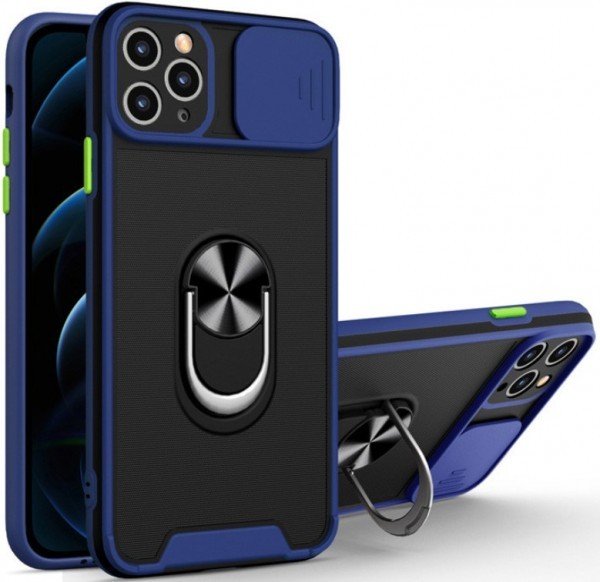 MCTR8-IPHONE 12 Pro * Futrola Magnetic Defender Silicone Blue (239) - Slika 2