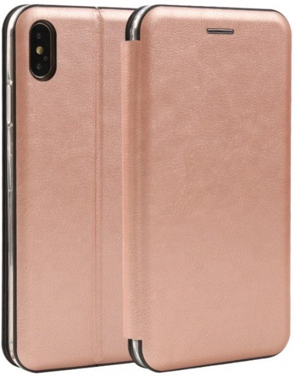 MCLF11-XIAOMI Redmi Note 9 * Futrola Leather FLIP Rose (149) - Slika 4