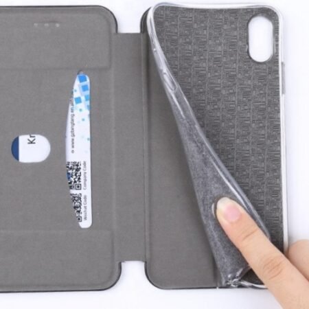 MCLF11-IPHONE 13 Pro * Futrola Leather FLIP Blue (249)