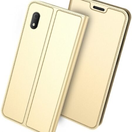 MCLF12-IPHONE 12 * Futrola Leather Luxury FLIP Gold (179)