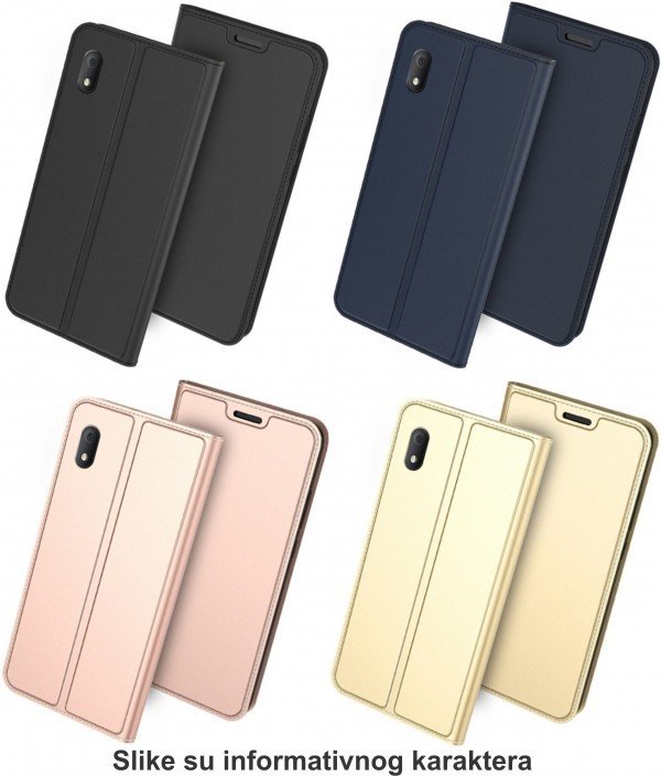 MCLF12-XIAOMI Mi 10T Lite * Futrola Leather Luxury FLIP Black (179) - Slika 2