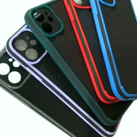 MCTR82-XIAOMI Mi 11 Lite * Textured Armor Silicone Dark Green (79)