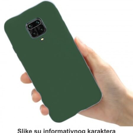 MCTK4-XIAOMI Mi 11 Lite * Futrola UTC Ultra Tanki Color silicone Dark Green (99)