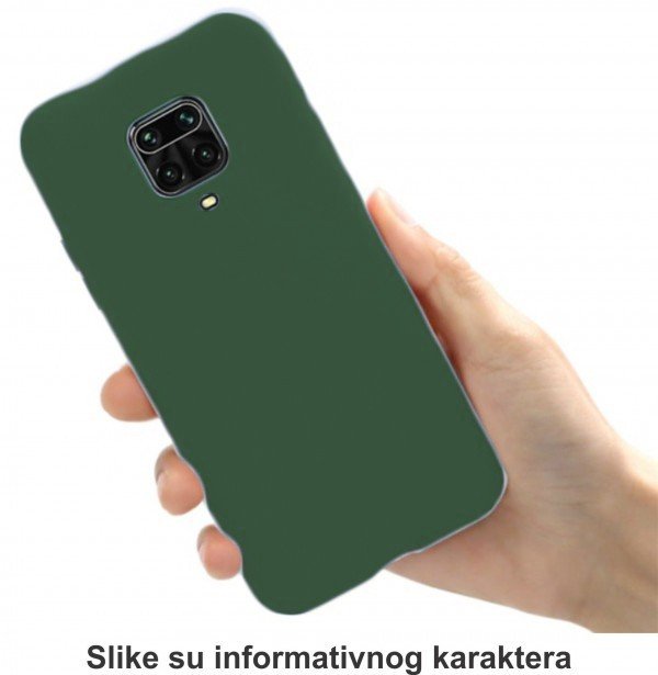 MCTK4-XIAOMI Mi 11 Lite * Futrola UTC Ultra Tanki Color silicone Dark Green (99)