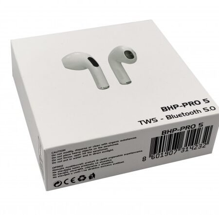 BHP-PRO 5 * Gembird bluetooth V5.0 slusalice, 32ohm, 40/250mAh, touch control and Siri (599)