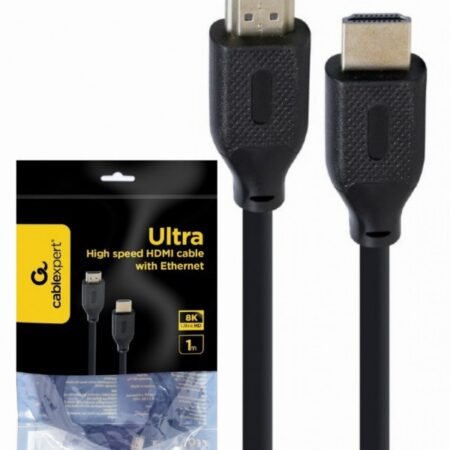 CC-HDMI8K-1M Gembird HDMI kabl v.2.1 ethernet support UHD/8K TV 1m