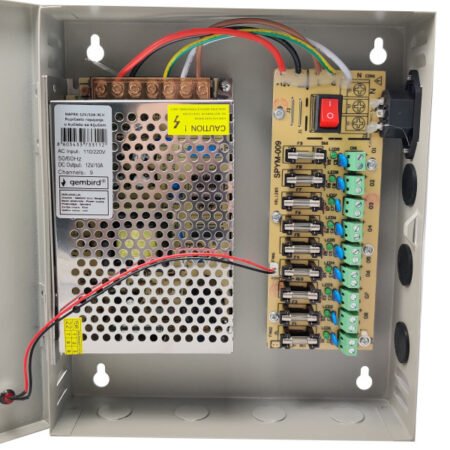 NAPRK-12V/10A-9CH ** Gembird napajanje sa kljucem, 1.5A/CH (1991)