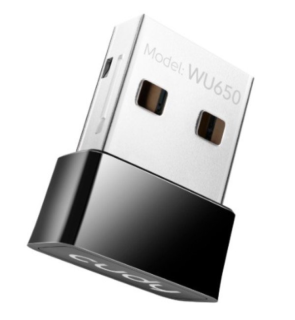 Cudy WU650 AC650 Wi-Fi Dual Band 2.4+5Ghz USB MINI Adapter, 2dBi longe range, Soft AP (Alt.U9) - Slika 3