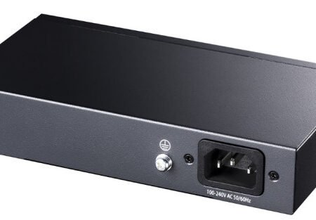 Cudy FS1006P 6-Port 10/100M PoE+ Switch, 60W internal max 32W/PoE, UPLINK, 250m (alt.PFS3006-4ET-60)