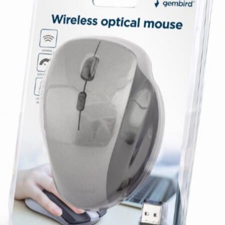 MUSW-6B-02-BG Gembird Bezicni mis 2,4GHz opticki USB 6-button 800-1600Dpi black-spacegrey 112mm