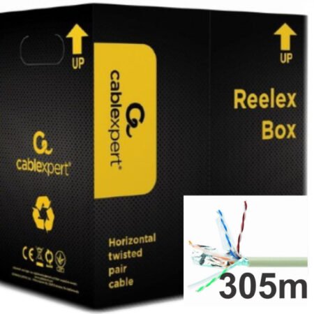 FPC-6004-SO Gembird FTP cat.6 Indoor solid Cu - Bakarni 305m