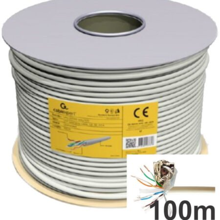 FPC-6004-L/100 Gembird FTP cat.6 Indoor licnasti CCA kotur 100m