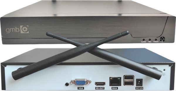 CAM-IP3MP-WiFiKITXM4 GMB kamera 3 mpix set wifi 4 kamere full color app HI EASY sa mikrofonom - Slika 2