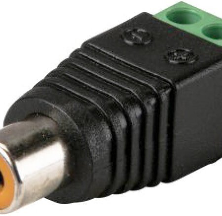 CON-RCA01F Gembird RCA konektor (cinc) na sraf zenski (cena za1kom, pakovanje 10kom)