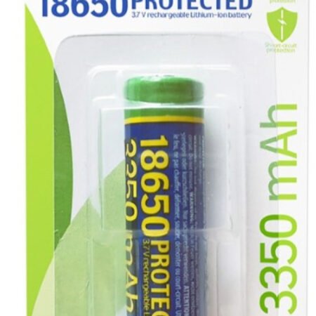 EG-BA-18650/3350 ENERGENIE Lithium-ion 18650 battery, protected, 3350 mAh