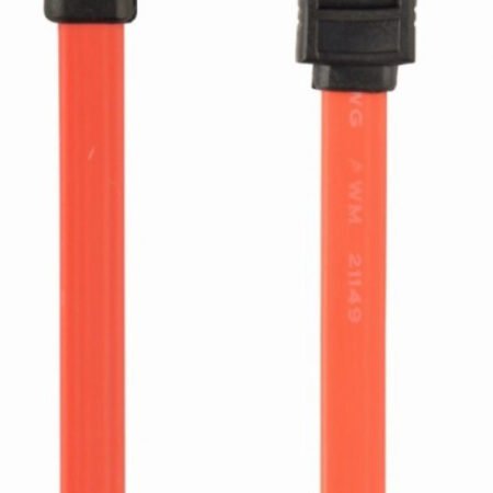 CC-SATAM-DATA90-0.3 Gembird Metal clips, Serial ATA data kabl flat 0,3m 90 degree bent connector