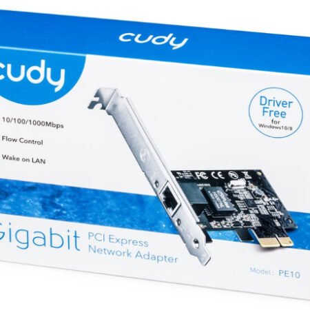 Cudy PE10 GIGABIT ETHERNET PCI-Express CARD 10/100/1000 (alt. NIC-GX1)