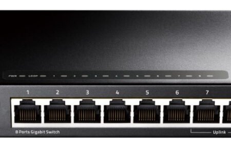 Cudy GS108 metalni 8-Port Gbit desktop Switch, 8x RJ45 10/100/1000