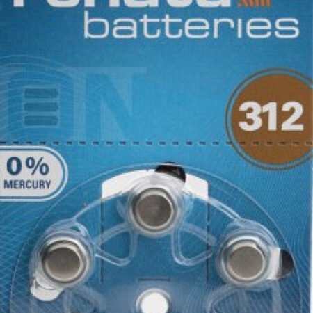 Renata baterija ZA312 1,45V Zink-Air baterija za SLUSNI APARAT, Pakovanje 6kom