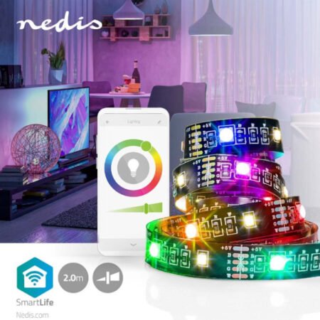 BTLS20RGBW * RGB Led traka Bluetooth, Topla bela, SMD, 2m, IP20, 2700K, 380lm, Android/iOS