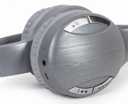 BTHS-01-SV Gembird Bluetooth stereo Slusalice sa mikrofonom, Silver