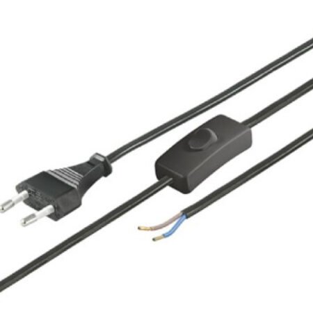 Strujni kabel sa prekidaèem 1,5m 	N2K-BK/VDE