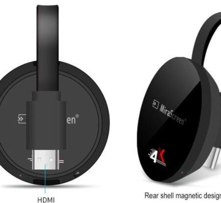GMB-MiraScreen-4K * Gembird MIRACAST DLNA & airplay HDMI WiFI Dongle TV adapter, 2.4G  4K (1599)