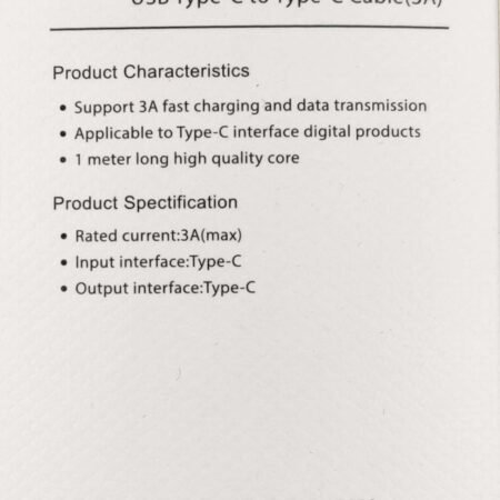 CCP-AMCM-AMCM-1.0w **  Gembird 3A PD kabl USB-C na USB-C, USB3.0, 1m, white (159)