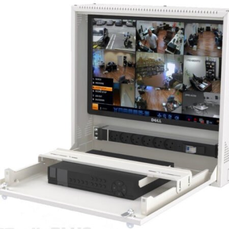 Metalni orman za video nadzor BELI 511