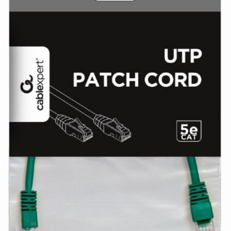 PP12-0.25M/G Gembird Mrezni kabl, CAT5e UTP Patch cord 0.25m green