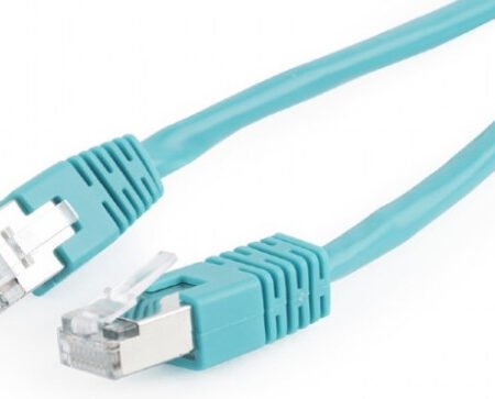 PP22-1M/G Gembird Mrezni kabl FTP Cat5e Patch cord, 1m green