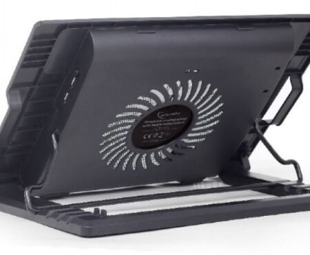 NBS-1F17T-01 Gembird hladnjak za laptop, 17inc 150mm Fan, USB, 370x265mm, Ergo Stand A