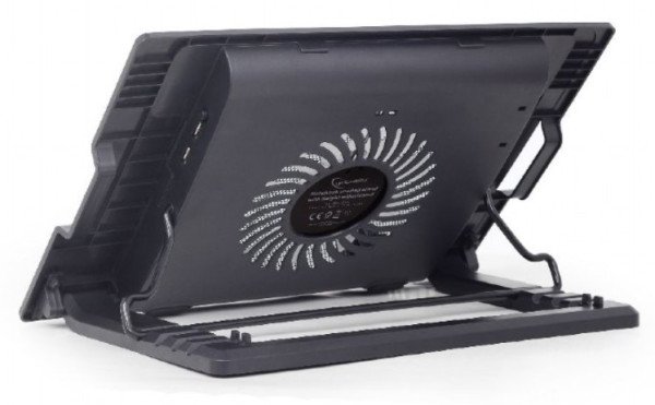 NBS-1F17T-01 Gembird hladnjak za laptop, 17inc 150mm Fan, USB, 370x265mm, Ergo Stand A - Slika 4