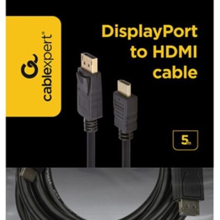 CC-DP-HDMI-5M Gembird DisplayPort na HDMI digital interface kabl 5m