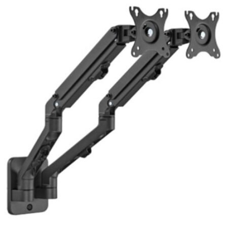 MA-WA2-01 Gembird Podesivi dupli zidni drzac za monitor,tilt, 17-27 max.2x7kg