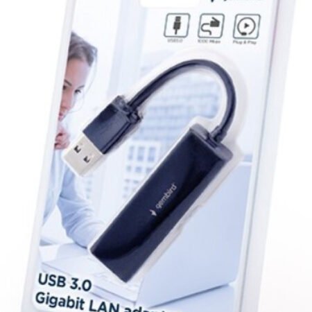 NIC-U3-02 Gembird USB 3.0 to Fast Ethernet LAN adapter 10/100/1000 ( mrezna kartica) A