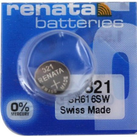 Renata baterija 321 1,55V Srebro oksid dugme baterija za SAT, Pakovanje 1kom