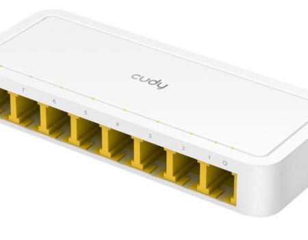 Cudy FS108D LAN 8-Port 10/100 Switch auto-negotiation RJ45 ports
