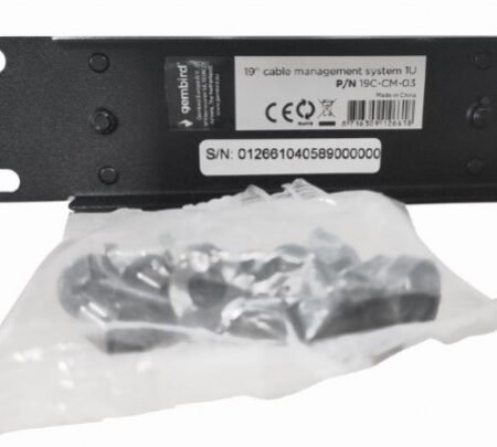 19C-CM-03 Gembird 19 cable management system, 1U