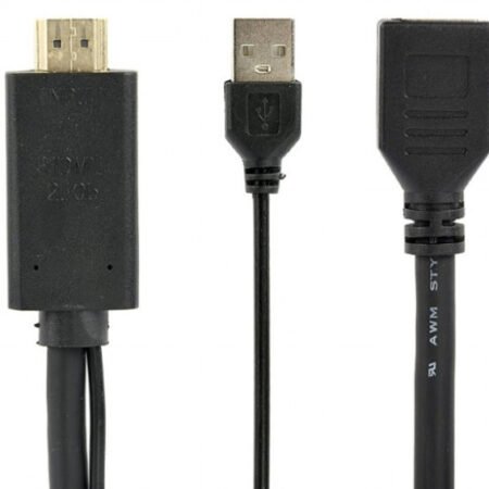 A-HDMIM-DPF-01 Gembird Active 4K HDMI to DisplayPort adapter, black