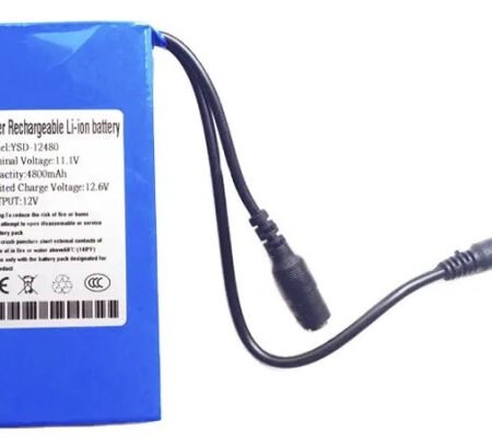 CAM-BAT-UPS-4800AH Gembird punjiva baterija 12v 4800mah 5Ah li-ion High quality sa AC punjacem