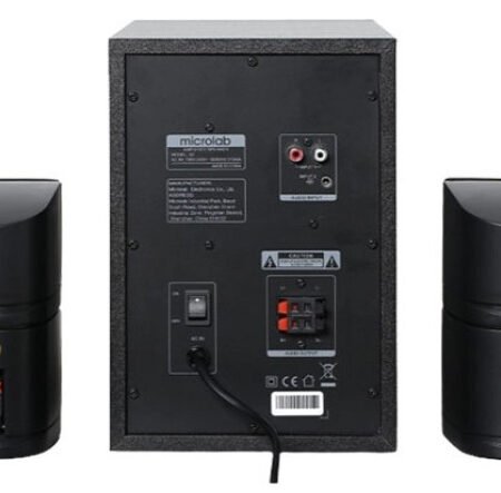 Microlab X2BT Aktivni drveni zvucnici 2.1 sistem 46W RMS (20W+2*13W) 3,5mm, Bluetooth