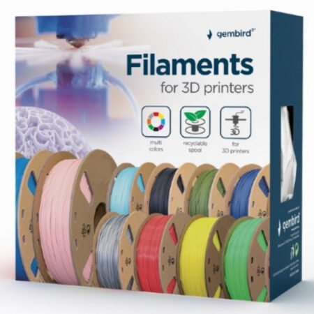 3DP-PLA-01-MTSG Mat PLA Filament za 3D stampac 1.75mm, kotur 1KG, Slate grey