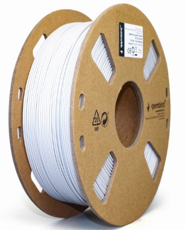 3DP-PLA-01-MTSG Mat PLA Filament za 3D stampac 1.75mm, kotur 1KG, Slate grey - Slika 3